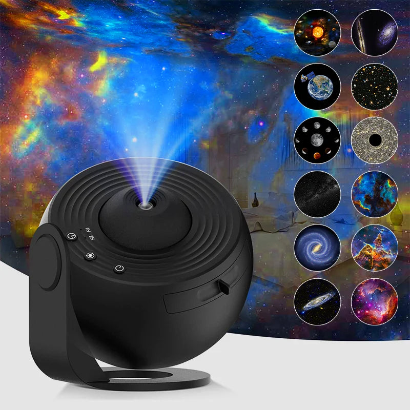 Galaxy Projector 360° - Sterrenhemel Planetarium Lamp voor Kinderkamer en Valentijn