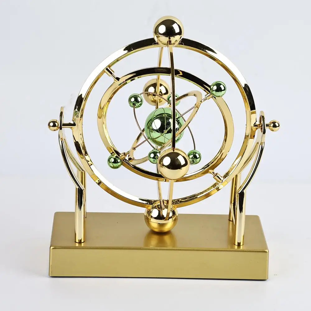 Hemelse Baan Slinger Perpetual Motion Machine - Kinetische Kunst Bureau Decoratie Astronomie Model voor Thuis Kantoor Roterende Sculptuur