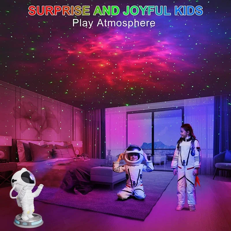 Galaxy Star Projector 2023 - Sterrenhemel Astronaut Lamp voor Slaapkamer Decoratie