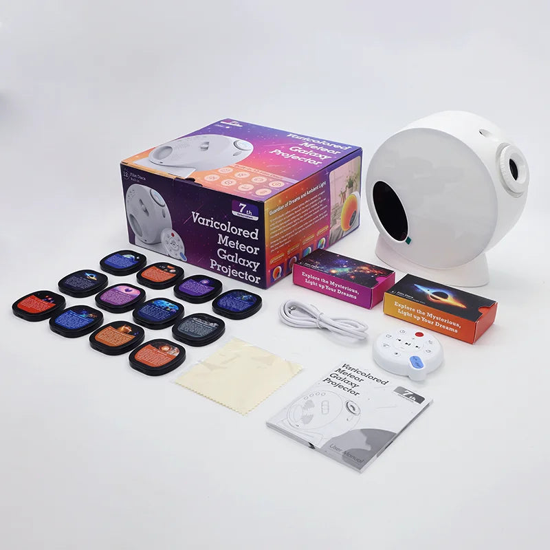 Galaxy Projector Planetarium 13-in-1 - Ultra Clear Meteor Projector voor Kamer Decoratie