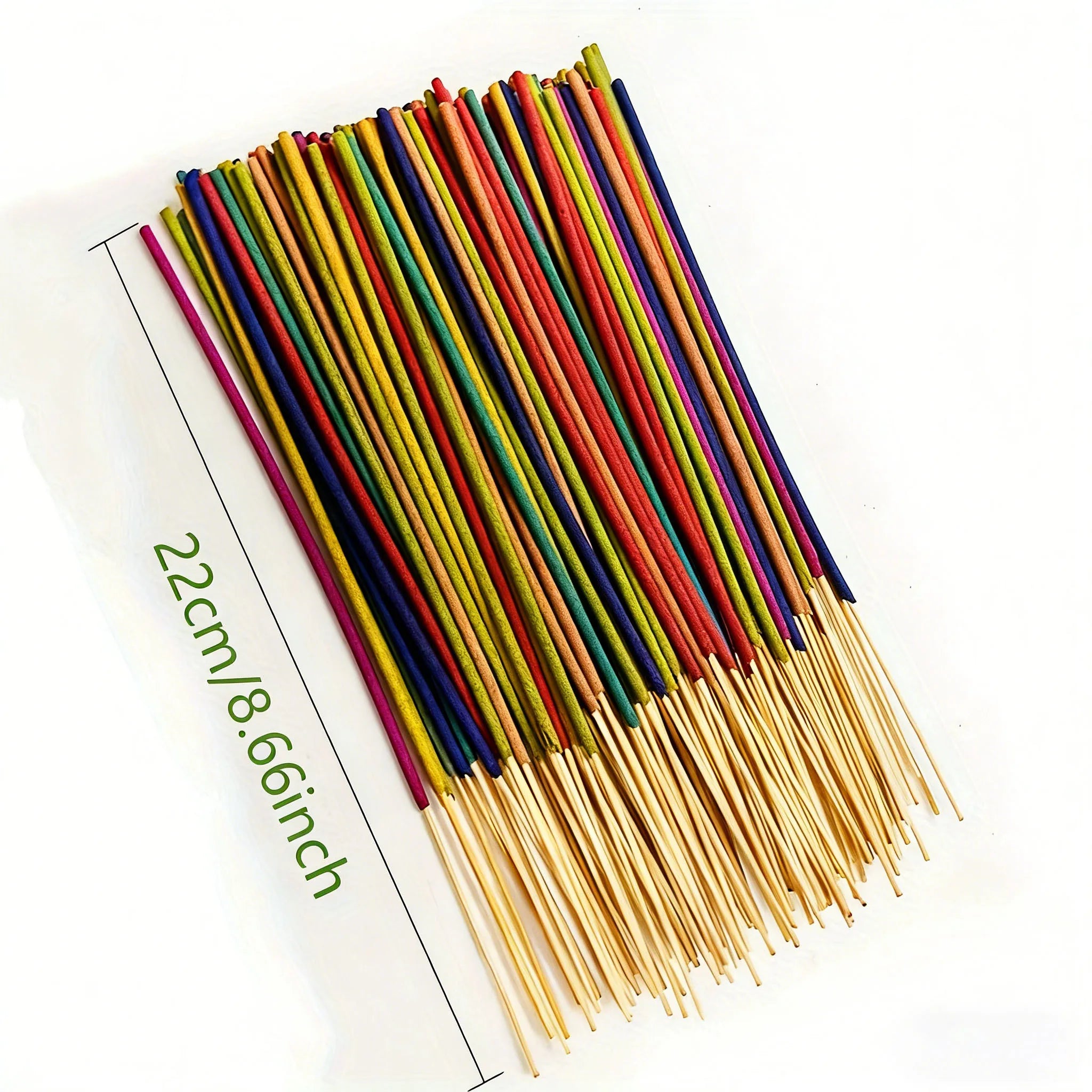 Wholesale Multi-Colored and Multi-Scented Incense Sticks - White Sage~Lavender~Rose~Lemongrass and Jasmine Various Scents |   Long-Lasting Home Air Purification Fragrance |   Christmas Gifts, Wholesale Options: 45/90/180/360