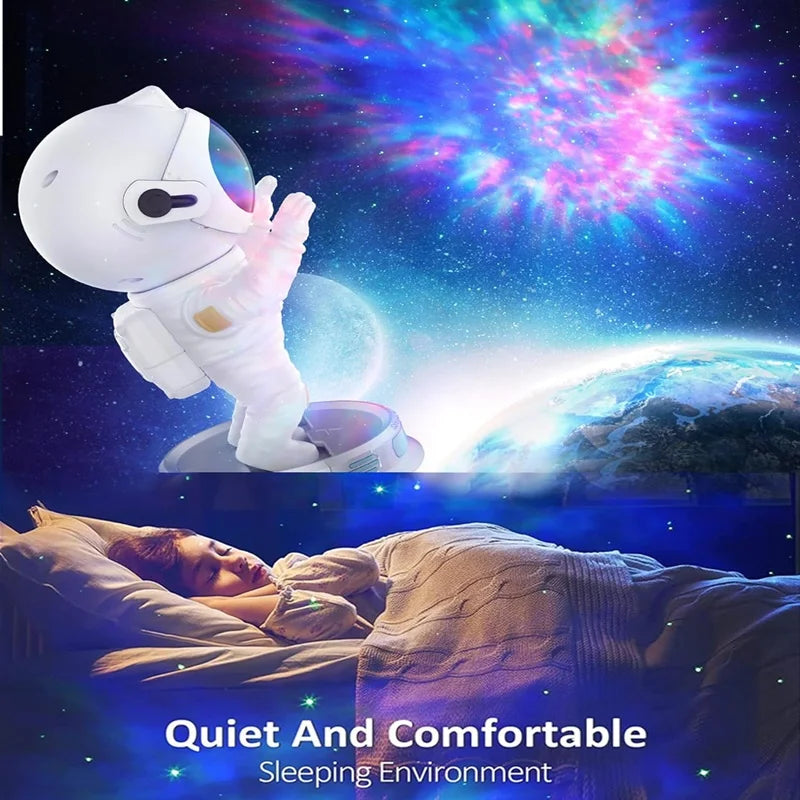 Galaxy Star Projector 2023 - Sterrenhemel Astronaut Lamp voor Slaapkamer Decoratie