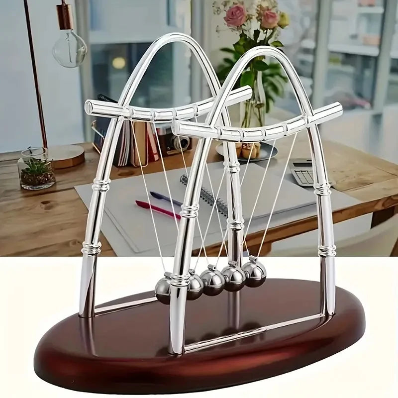 Kinetische Orbitale Perpetual Motion Slinger Model 15 - Roterende Astronomie Decoratie Bureau Speelgoed Kantoor Thuis