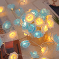 3M 20LEDs Artificial Rose Flower String Light Battery Powered Wedding Fairy Garland Room Decoration Ramadan 2026 Valentine's Day