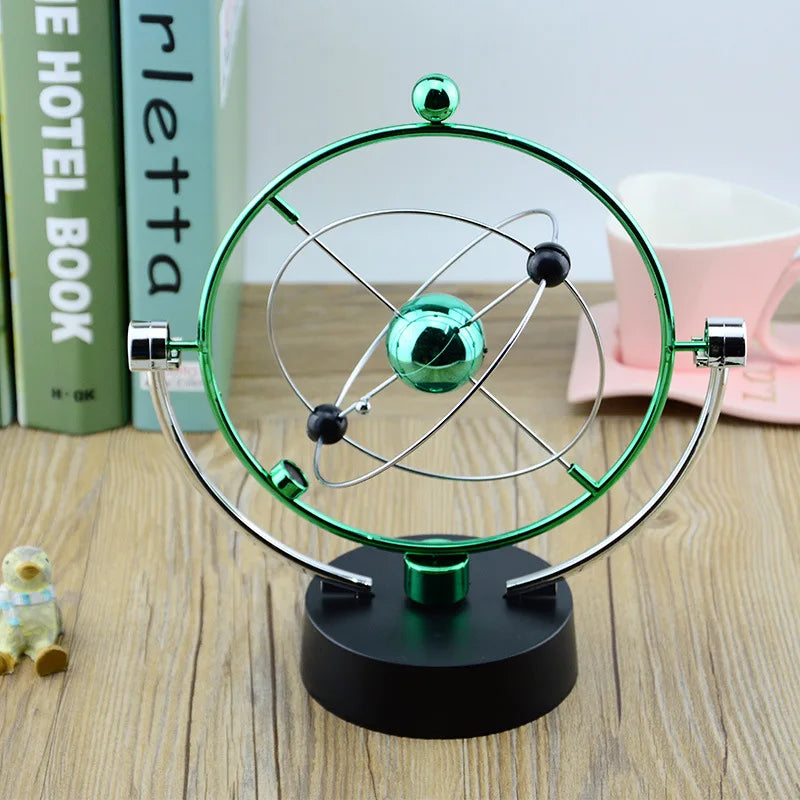 Kinetische Orbitale Perpetual Motion Slinger Model 17 - Roterende Astronomie Decoratie Bureau Speelgoed Kantoor Thuis