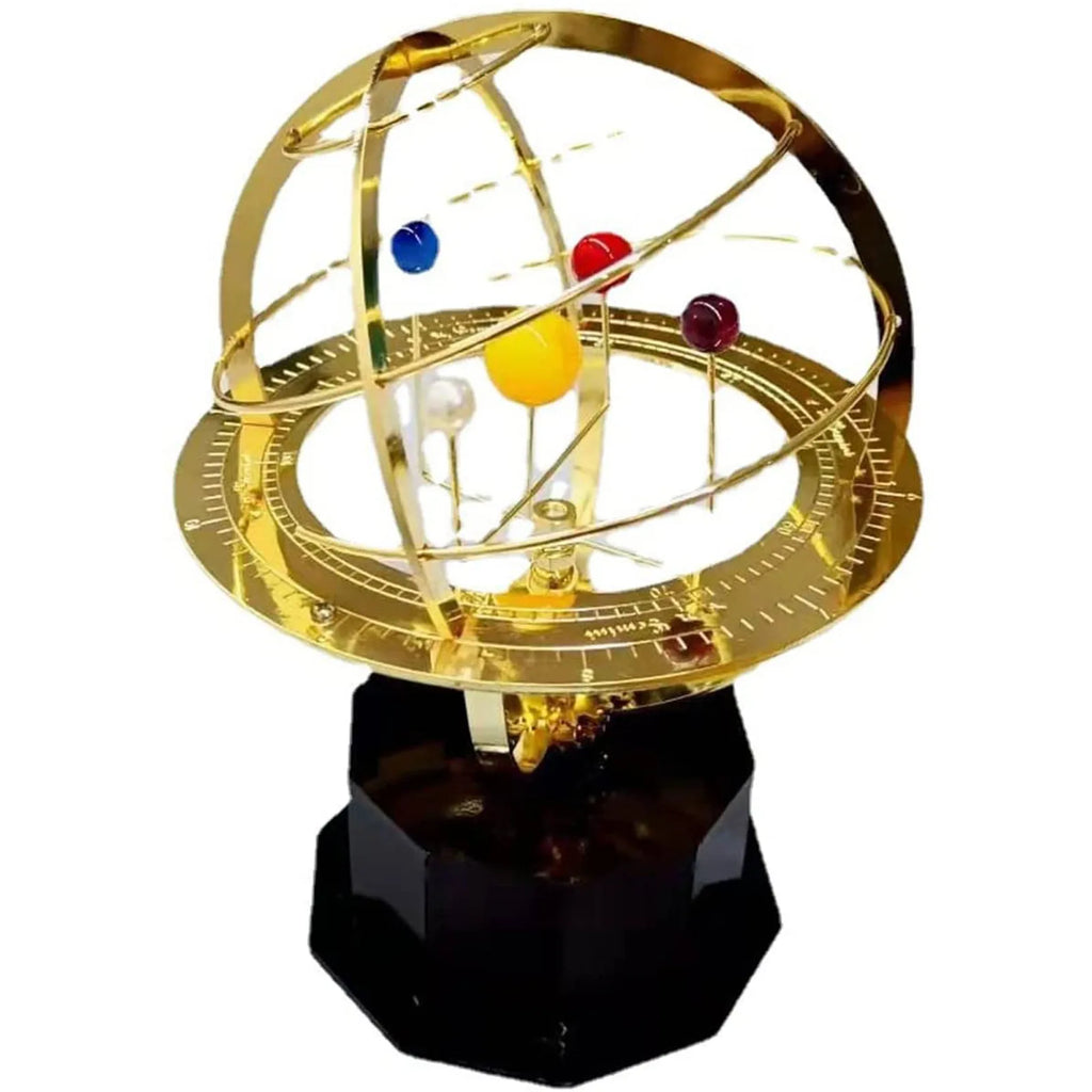 Kinetische Orbitale Perpetual Motion Slinger Model 3 - Roterende Astronomie Decoratie Bureau Speelgoed Kantoor Thuis