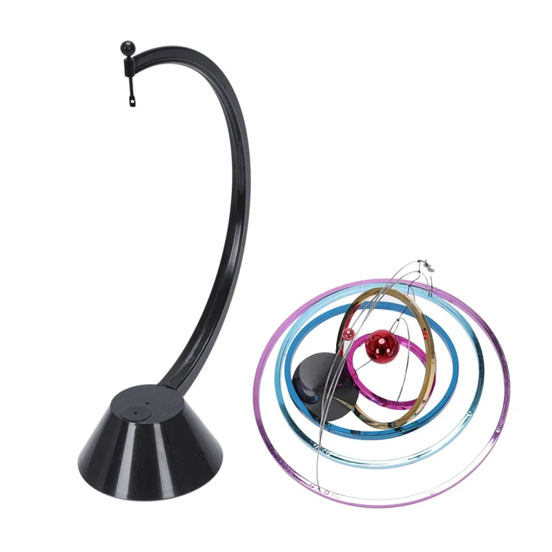 Kinetische Orbitale Perpetual Motion Slinger - Roterende Astronomie Decoratie Bureau Speelgoed Kantoor Thuis Decoratie