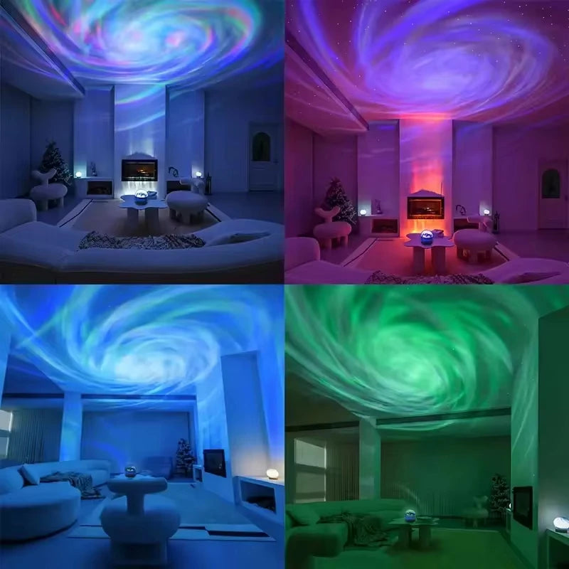 LED Galaxy Projector - Kleurrijke Sterrenhemel Nachtlampje voor Slaapkamer en Kinderkamer