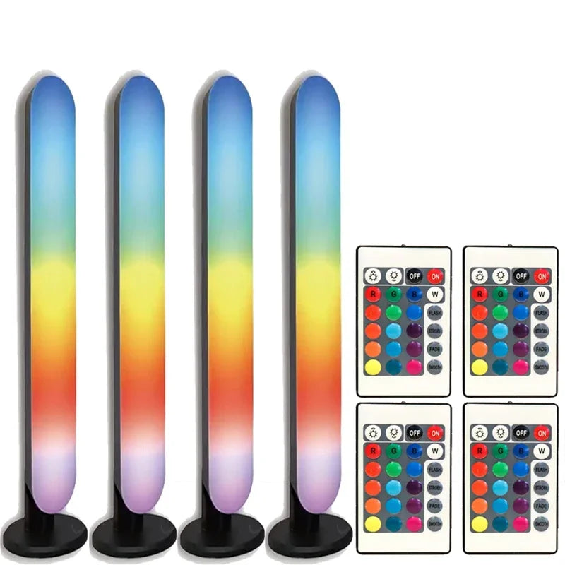 Music Sync LED Light Bars RGB - Sfeerverlichting met Afstandsbediening voor Gaming en TV