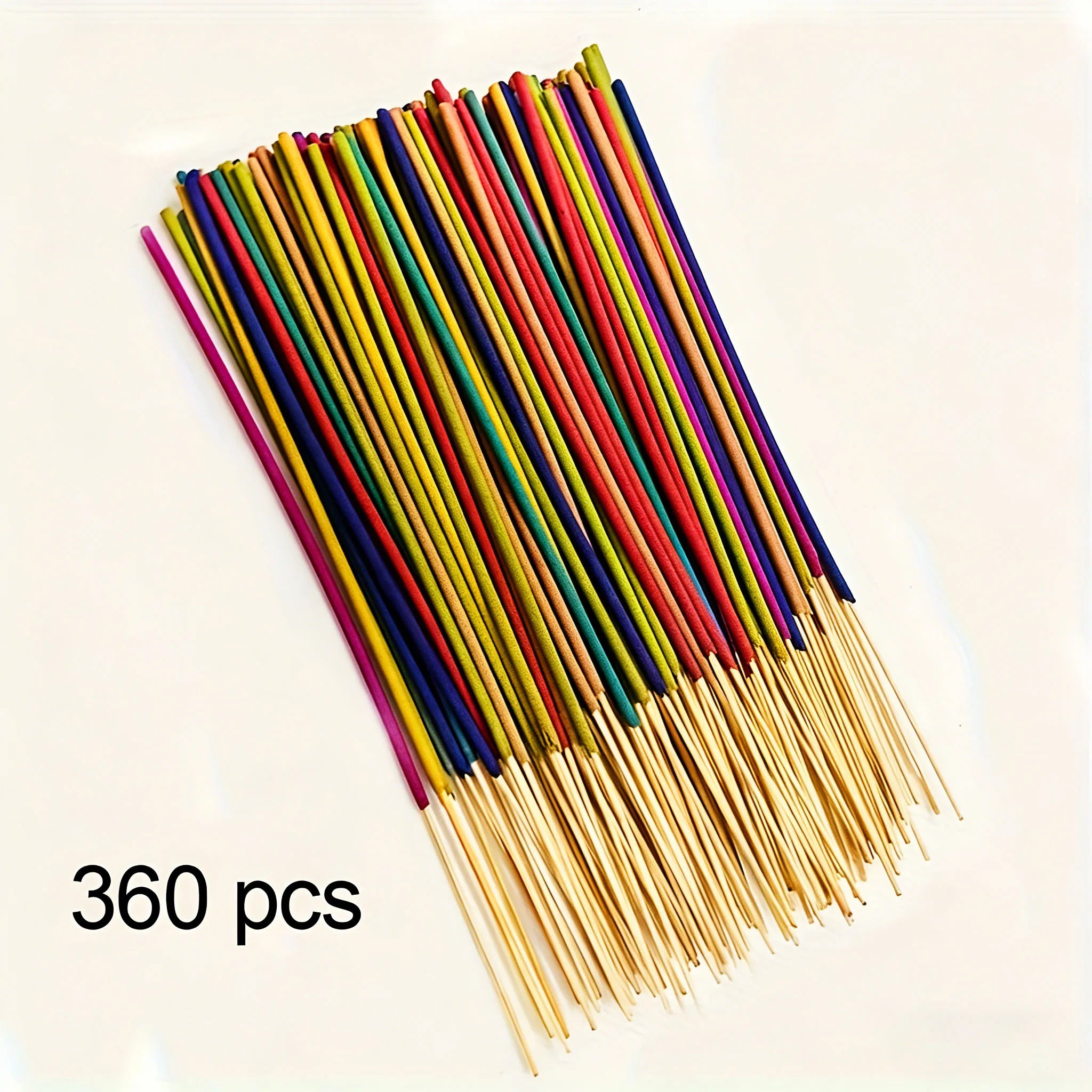 Wholesale Multi-Colored and Multi-Scented Incense Sticks - White Sage~Lavender~Rose~Lemongrass and Jasmine Various Scents |   Long-Lasting Home Air Purification Fragrance |   Christmas Gifts, Wholesale Options: 45/90/180/360