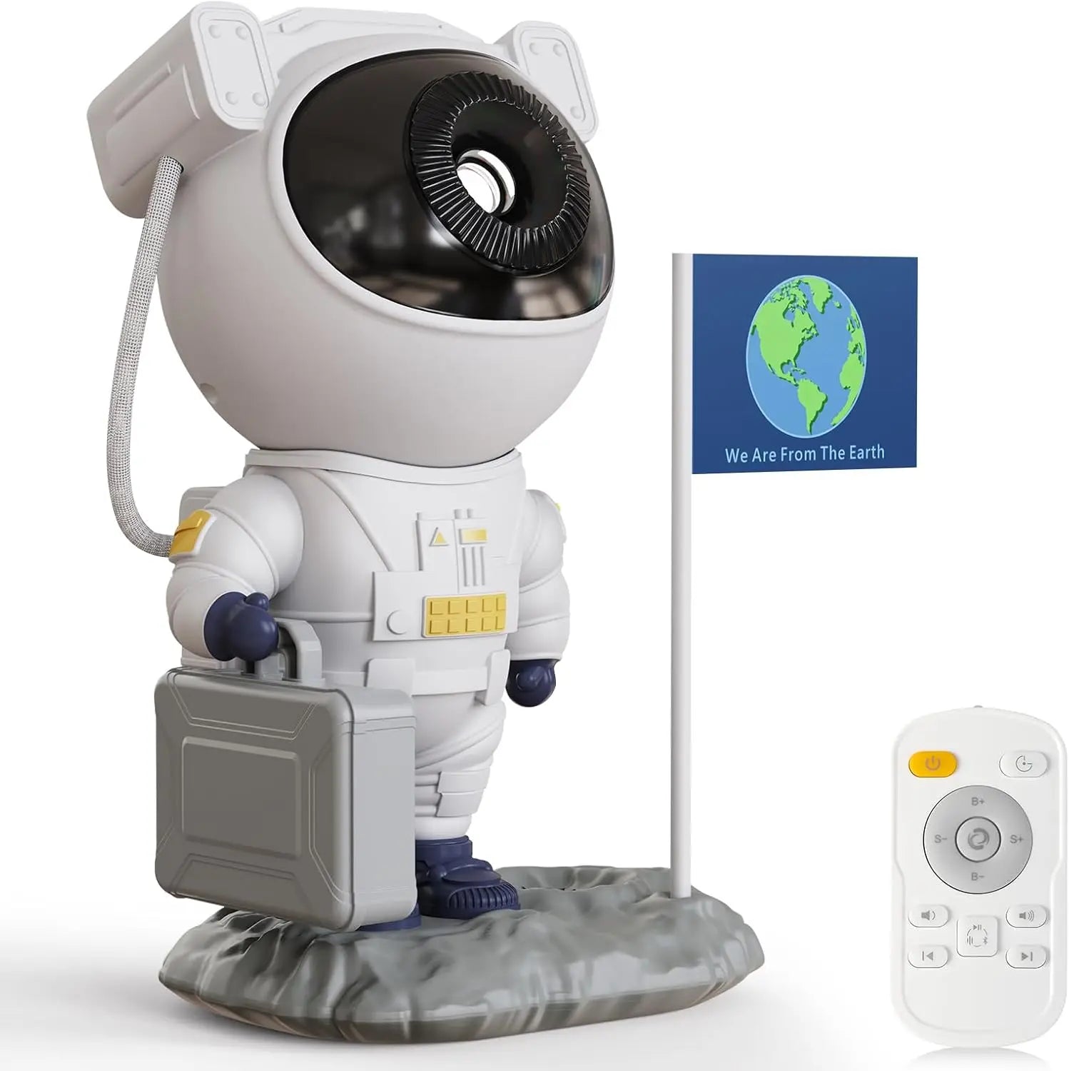 Astronaut Galaxy Projector met 12 Films - Planetarium Star Projector Bluetooth Speaker