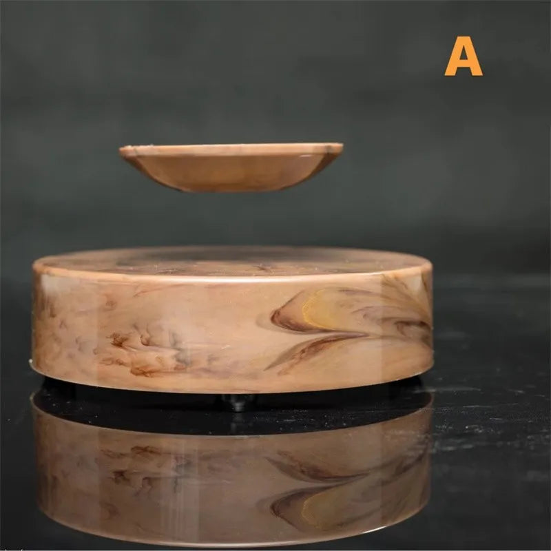 Levitating Display Stand Magnetic Floating Display with Stand for Toys Figures Miniatures Automatic Rotating Creative Gifts