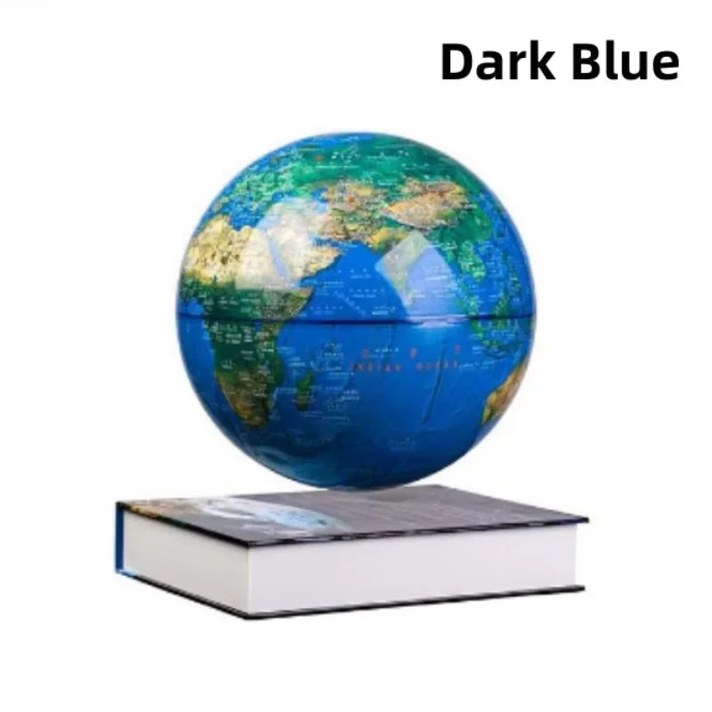 3D Painting Magnetic Levitating 14CM Moon Lamp Levit Floating Moon Light LED Smart Desk Lamp Office Home Decor Creative Gift