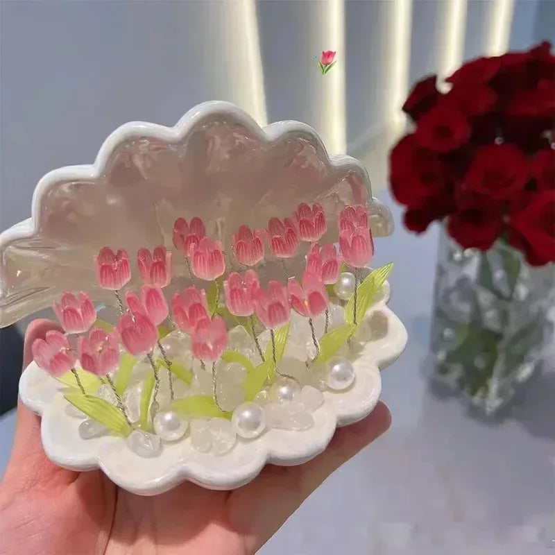 DIY Handgemaakt Nachtlampje - Schelp & Tulp Design Bureau Decoratie
