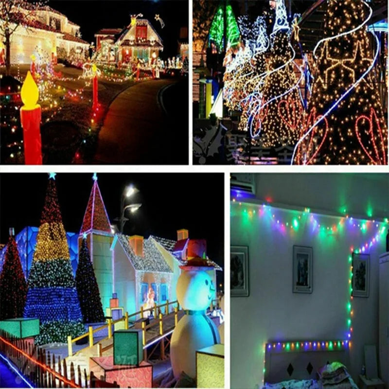 LED Fairy Lights Koperdraad - 1m 2m 3m 5m 10m Batterij Snoerverlichting voor Slaapkamer Tuin Bruiloft Decoratie