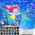 Galaxy Solar System Projector - 360° Roterende Planetarium met 21 Films voor Kinderkamer