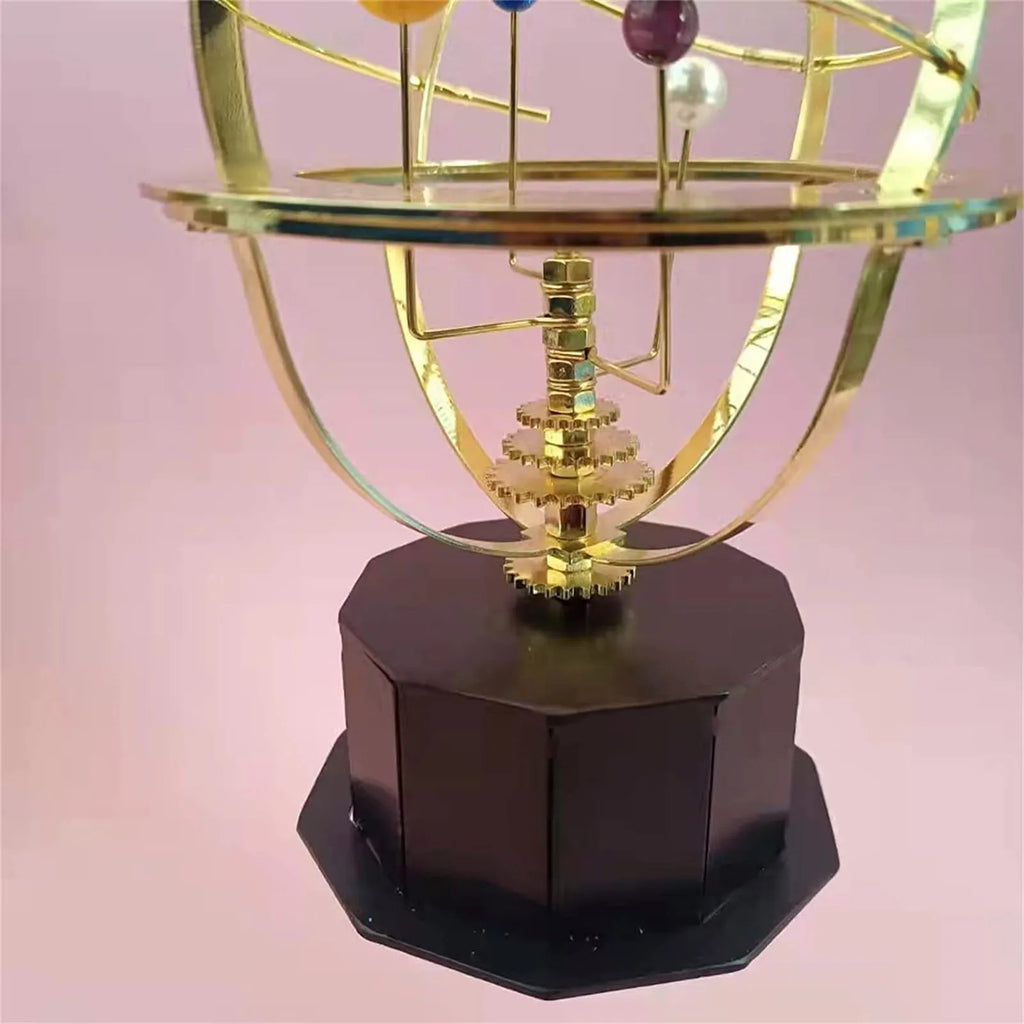 Kinetische Orbitale Perpetual Motion Slinger Model 3 - Roterende Astronomie Decoratie Bureau Speelgoed Kantoor Thuis
