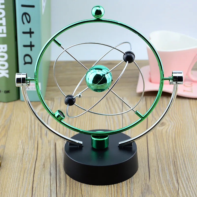 Kinetische Orbitale Perpetual Motion Slinger Model 17 - Roterende Astronomie Decoratie Bureau Speelgoed Kantoor Thuis