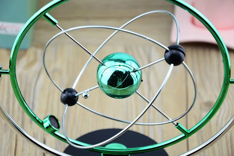 Kinetische Orbitale Perpetual Motion Slinger Model 17 - Roterende Astronomie Decoratie Bureau Speelgoed Kantoor Thuis