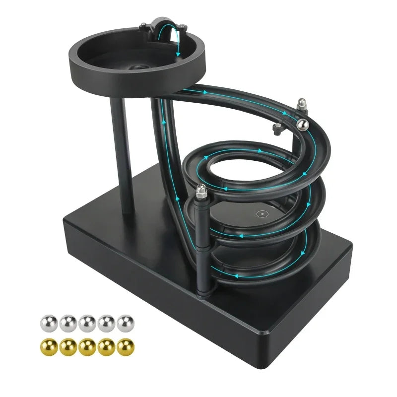 Kinetische Orbitale Perpetual Motion Slinger Model 12 - Roterende Astronomie Decoratie Bureau Speelgoed Kantoor Thuis