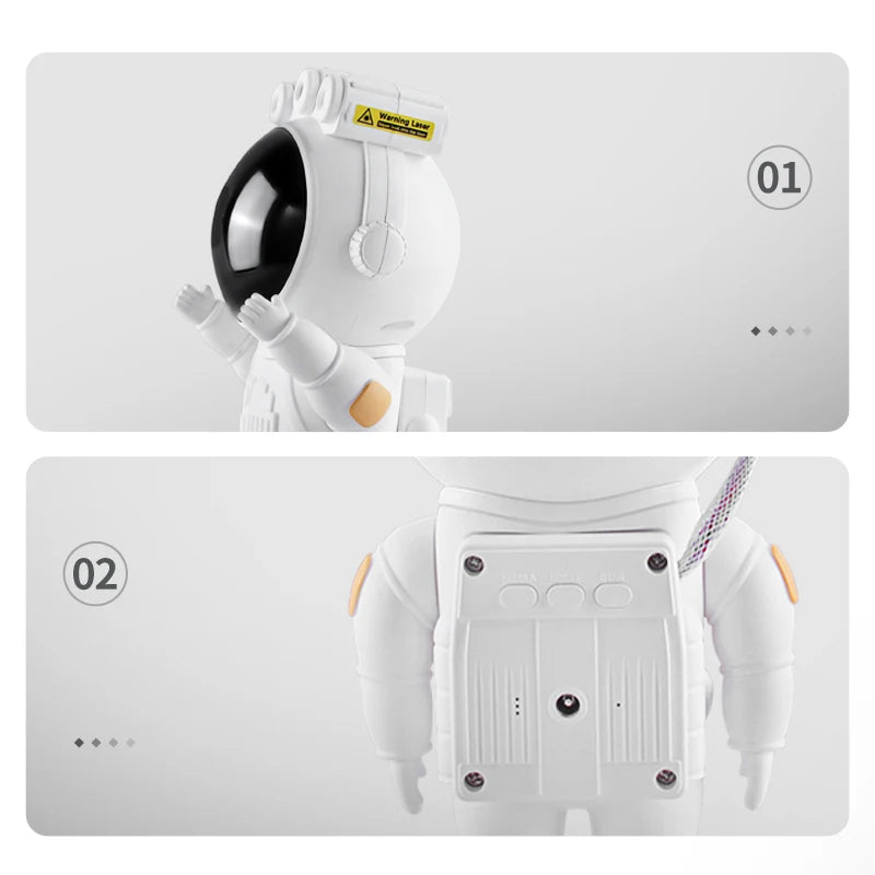 Astronaut Galaxy Projector - Sterrenhemel Nebula Spaceman Projector met Afstandsbediening
