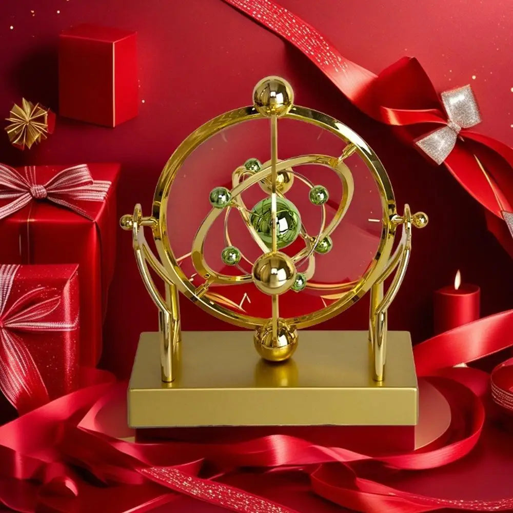 Hemelse Baan Slinger Perpetual Motion Machine - Kinetische Kunst Bureau Decoratie Astronomie Model voor Thuis Kantoor Roterende Sculptuur