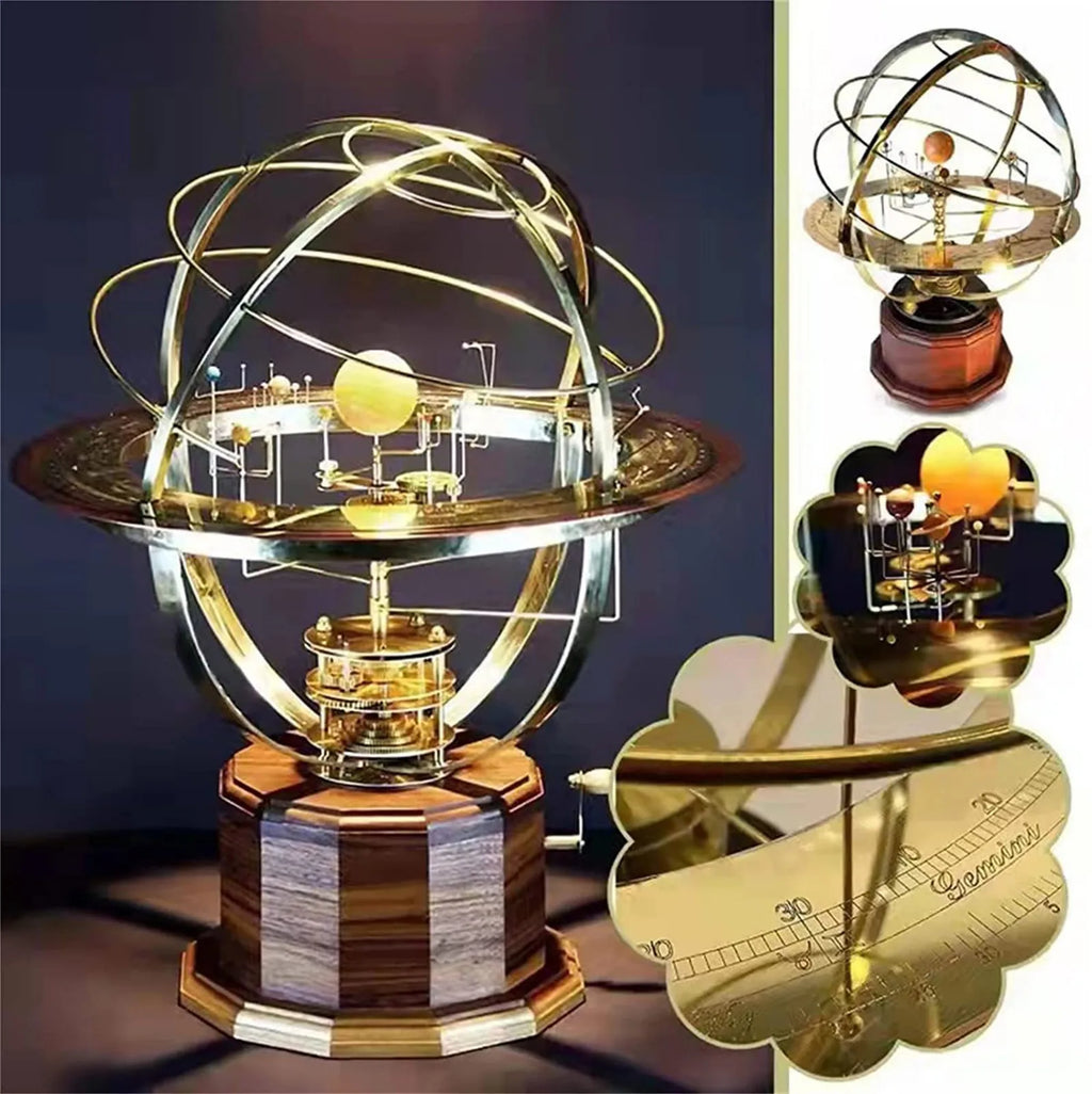 Kinetische Orbitale Perpetual Motion Slinger Model 3 - Roterende Astronomie Decoratie Bureau Speelgoed Kantoor Thuis