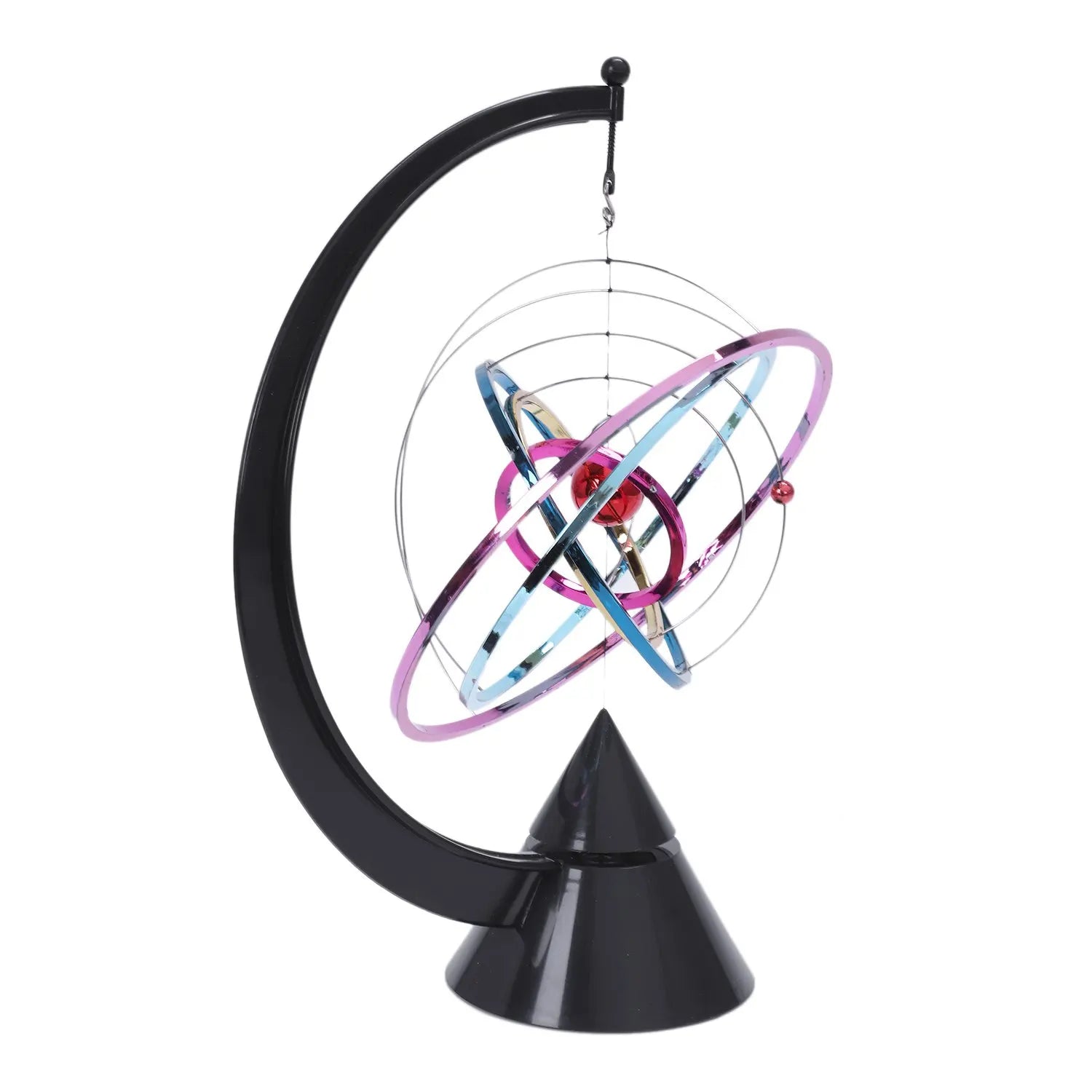 Kinetische Orbitale Perpetual Motion Slinger Model 5 - Roterende Astronomie Decoratie Bureau Speelgoed Kantoor Thuis