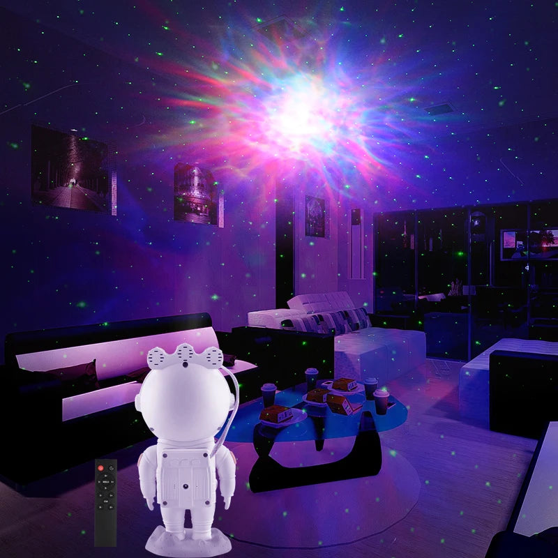 Astronaut Galaxy Projector - Sterrenhemel Nebula Spaceman Projector met Afstandsbediening